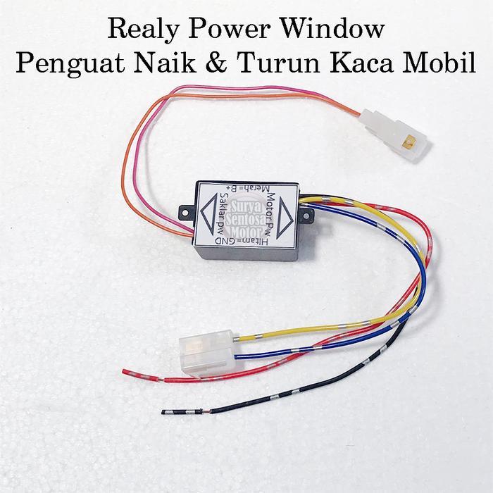 "New" Relay Penguat Power Window Mobil Universal
