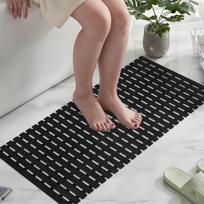 [Cod] 43X120Cm Keset Anti Slip Kamar Mandi/Keset Kamar Mandi Anti Slip Tebal Alas Kamar Mandi Jaring