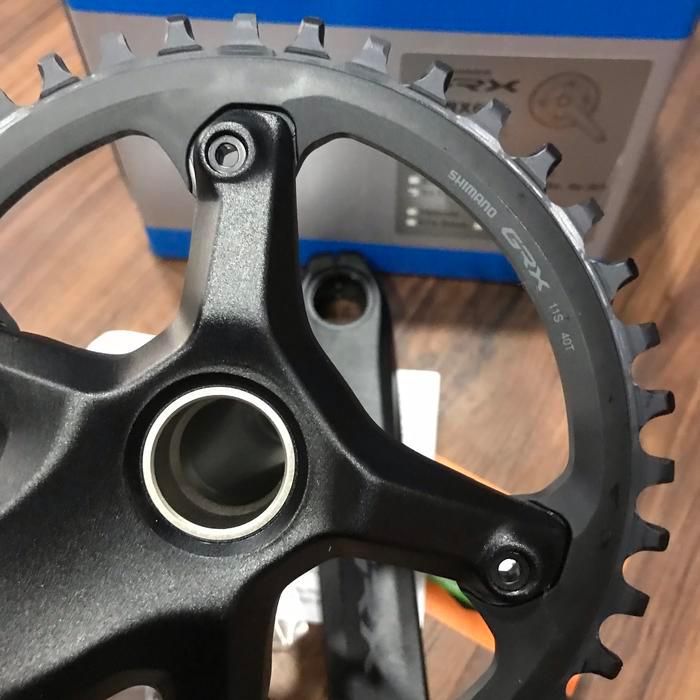 Crank Gravel Bike Shimano Grx Fc-Rx600 1X11 40T 170Mm