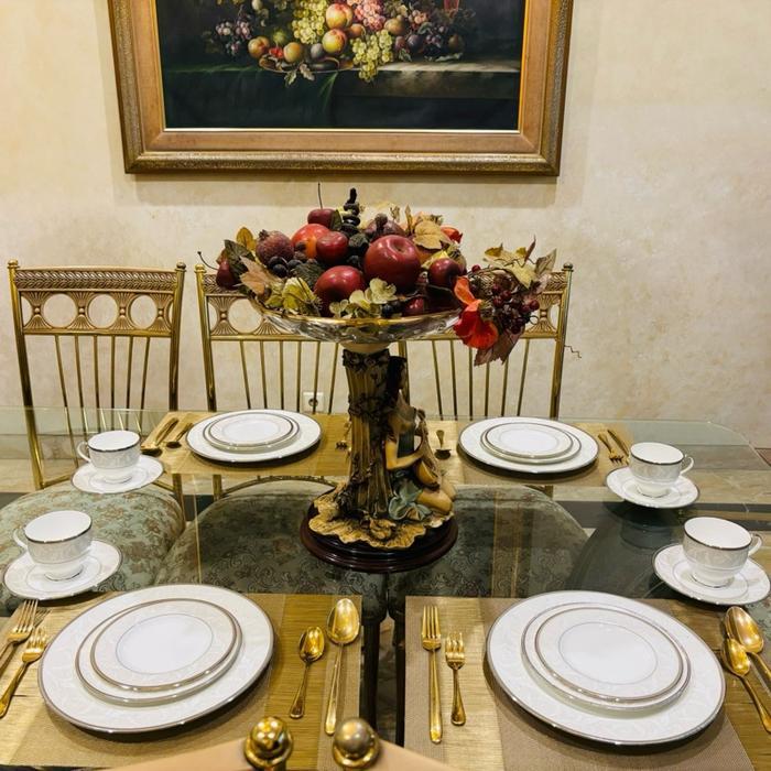 Dinner Set Narumi Nocturn 20 Pcs Mewah Cantik - Piring Set Makan