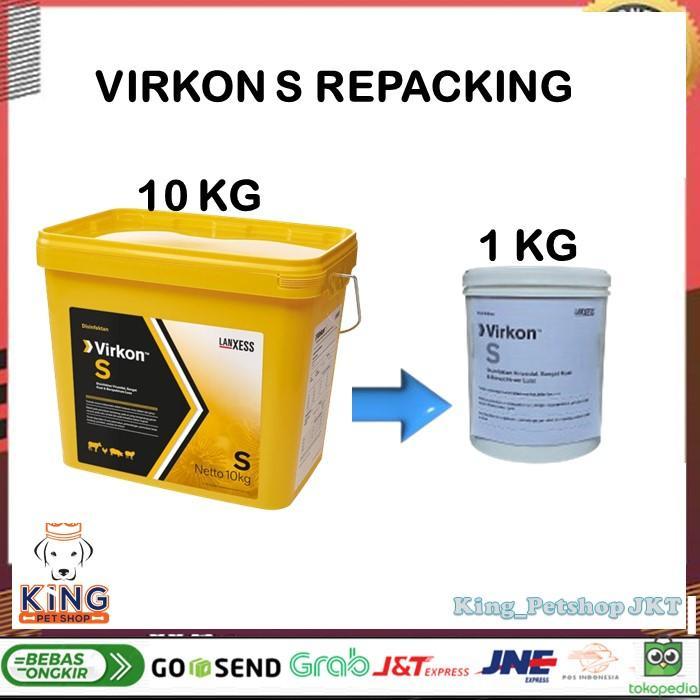 virkon s 1 kg desinfectan