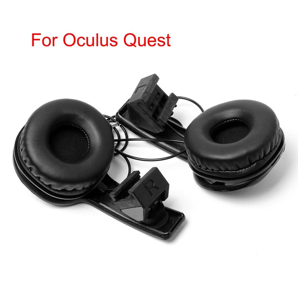 STOK TERBATAS  VR Game Enclosed Headphone Left Right Separation for Oculus Quest 1/ Rift S/ PSVR VR 