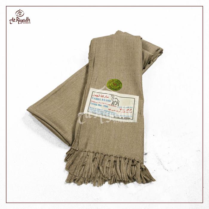 Sorban Kashmiri Camel Lohi 700 Polos Putih Warna Best Seller