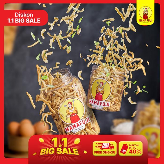 Mama Fuji Kue Bawang Original 250gr - Snack Food