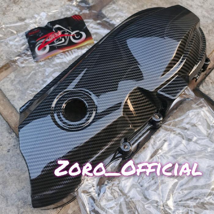 Paling Murah Cover Tutup Cvt Carbon Beat Lama / Beat Karbu 2008-2012 Zoro Terlaris