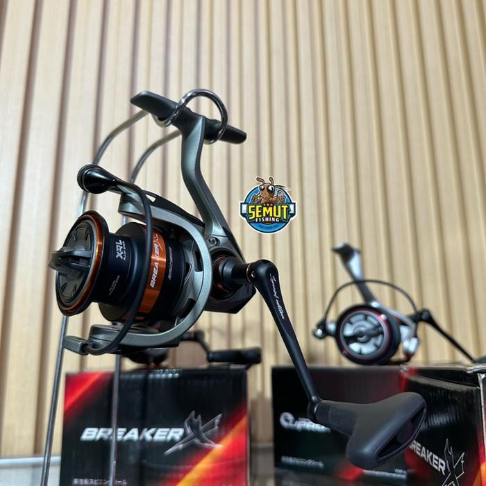 Reel Spinning Eupro Breaker X Size 1500 2500 Saltwater Power Handle Promo