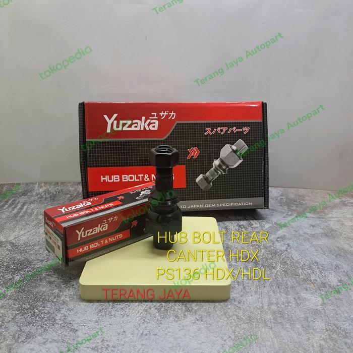 HUB BOLT REAR, BAUT RODA BELAKANG KANAN/KIRI CANTER HDX PS136 HDX/HDL