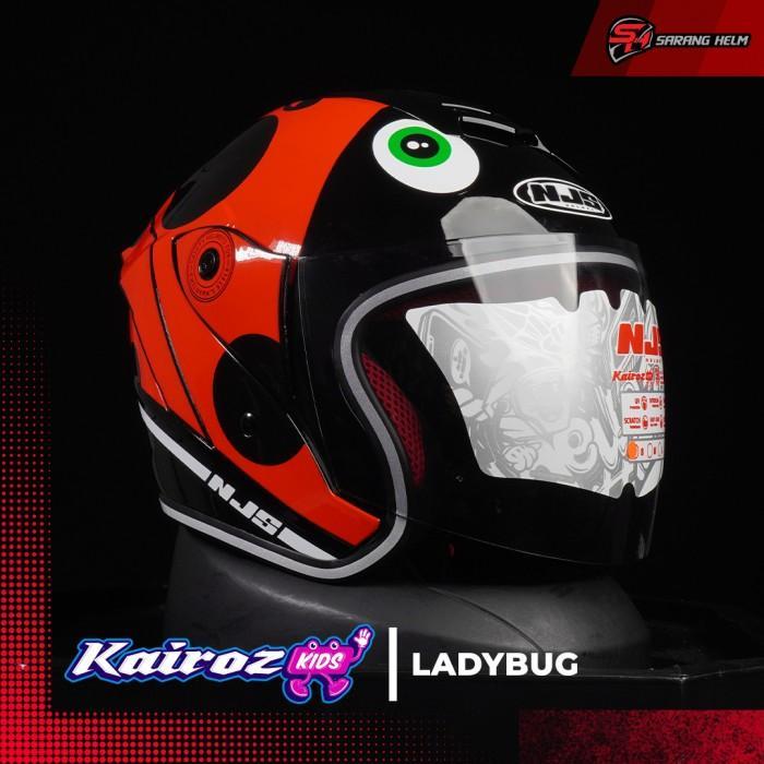 Njs Kairoz Kids Ladybug - Helm Anak Helm Njs Njs Anak Kairoz Anak Kairoz Motif Motif Anak Njs Ori