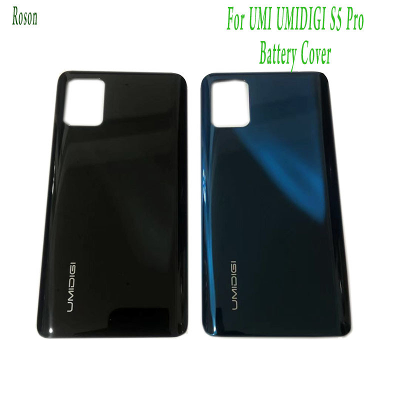 Roson For 6.39 inch UMIDIGI S5 PRO Battery Cover 100% Original New Durable Back Case Mobile Phone Ac