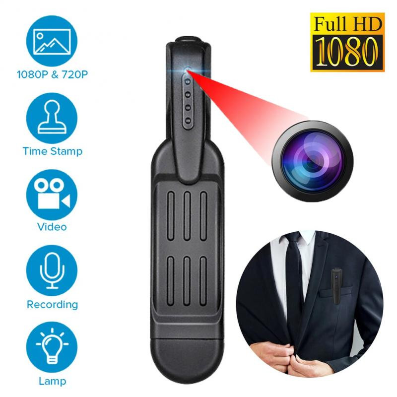 1080P T189 Mini Camera Full HD Secret Camera Wearable Small Pen Camera Mini DVR Digital Mini DV Camc