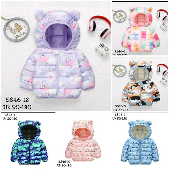 ASLI Jaket Anak Lapis Busa untuk Anak, Cocok Digunakan di Musim Dingin - Bayi READY STOCK