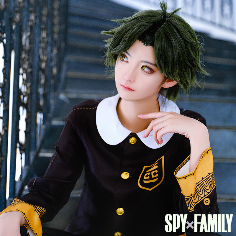 Anime Spy Family Damian Desmond Cosplay Costume Damian Desmond Costumes Eden Uniform Suits Full Set