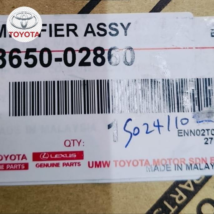 ECU AMPLIFIER AC ALTIS DUAL VVTI 2010-2013 ZRE142TOYOTA ORIGINAL100% 88650-02860