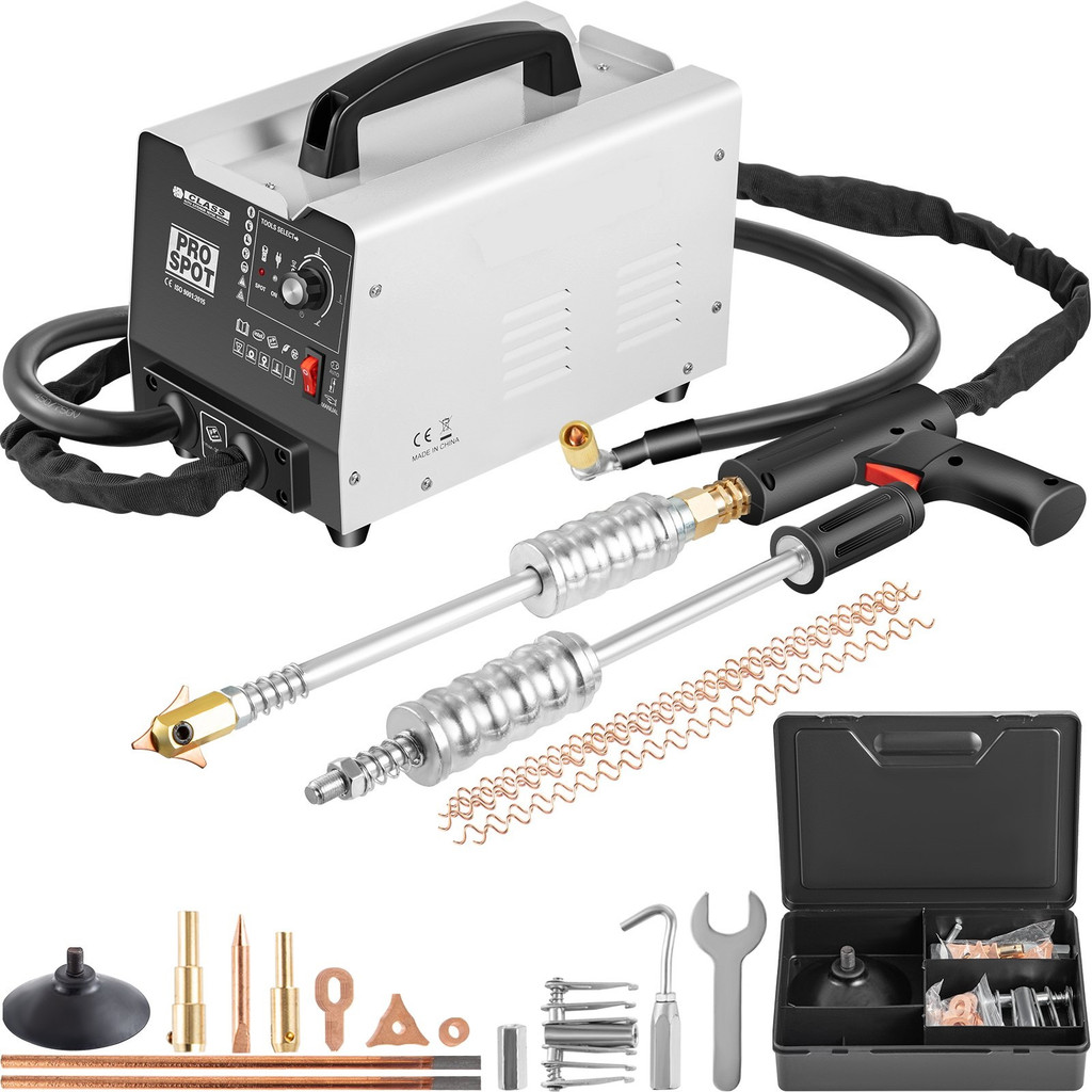 Spot Dent Puller 110V/220V Multifunctional Spot Welder Straight Pull Flattening Five Modes Welder