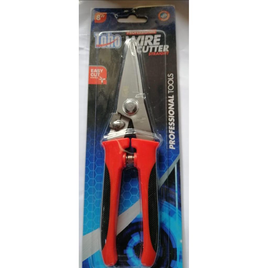 Wire Cutter Straight/ Tang Potong Lurus 8 TOHO Professional Tools