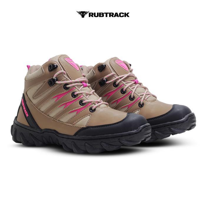Consina - RUBTRACK Teon Irlandia High Sepatu Gunung Hiking Wanita Kulit Sintetis
