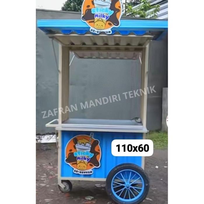 [CUSTOM 7] Booth Semi Container Custom Es Teh - 110x60x200
