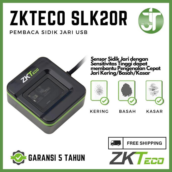 Mesin Pembaca Sidik Jari Usb Reader Fingerprint Zkteco Slk20R