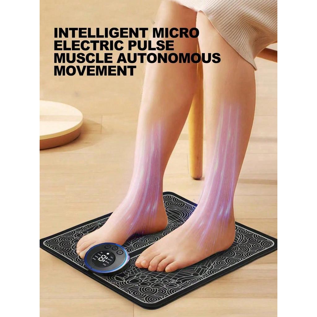 Ems Foot Massager Rechargeable Massage Pad Foot Relaxation Pad Electric Foot Massage Tools Promote