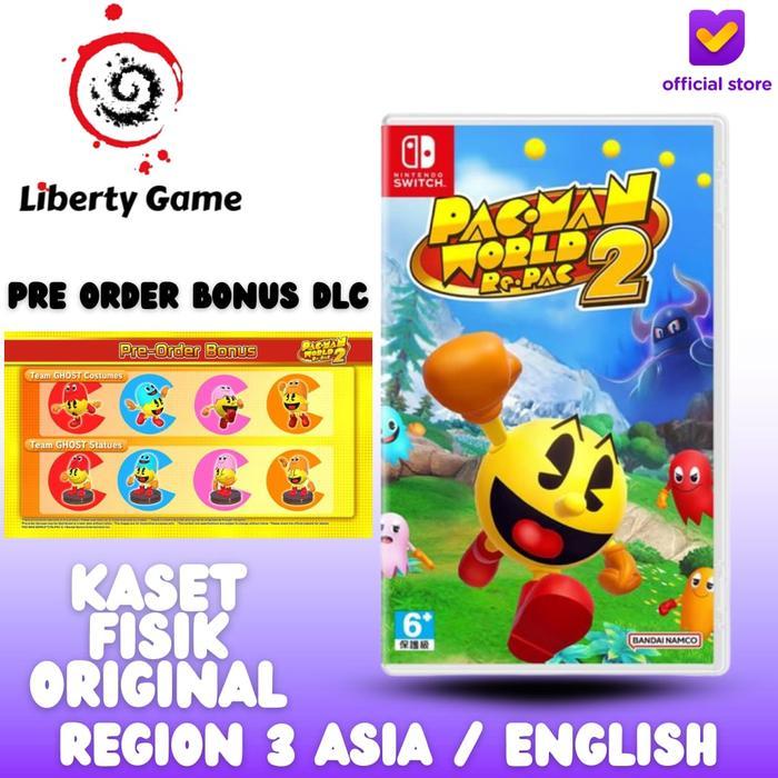 TERLARIS Nintendo Switch Pac-Man World Re-Pac 2 / PacMan RePac 2