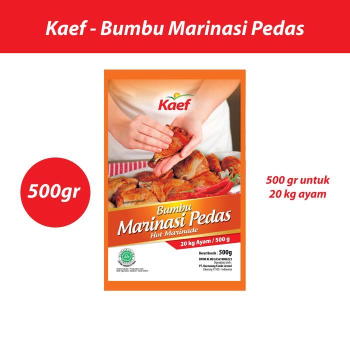 "New" Bumbu Marinasi Pedas Kaef 500 gram Instan Kaef Hot Marinade Marinasi Ayam Instan