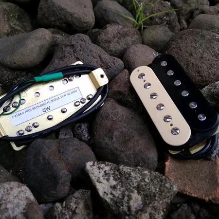 Pickup Gitar Original PRS SE Standard 8515 Zebra Humbucker Set - IM