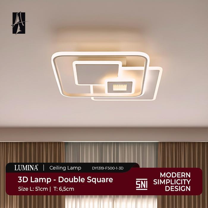 LUMINA LAMPU HIAS LAMPU PLAFON LAMPU LED PLAFON LAMPU PLAFON MODEL MINIMALIS MODERN - TYPE