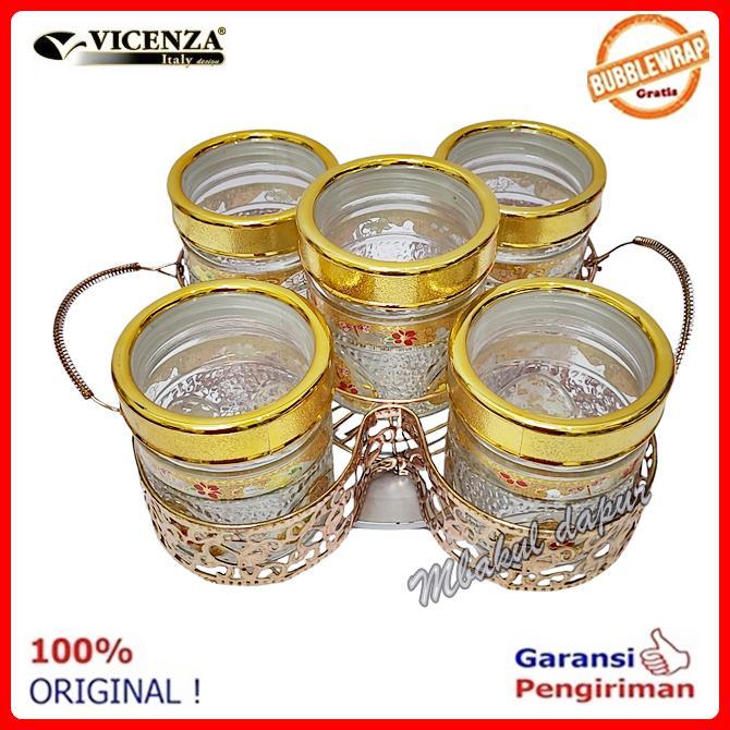 TOPLES KUE TOPLES KACA LEBARAN SET 5 TOPLES BISA PUTAR VICENZA GS 7 DAN GB 5 MEWAH