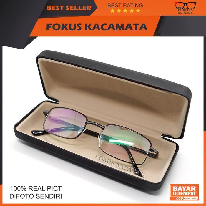 Kacamata PLUS 2 in 1,DOUBLE FOKUS FREE KOTAK +LAP *5
