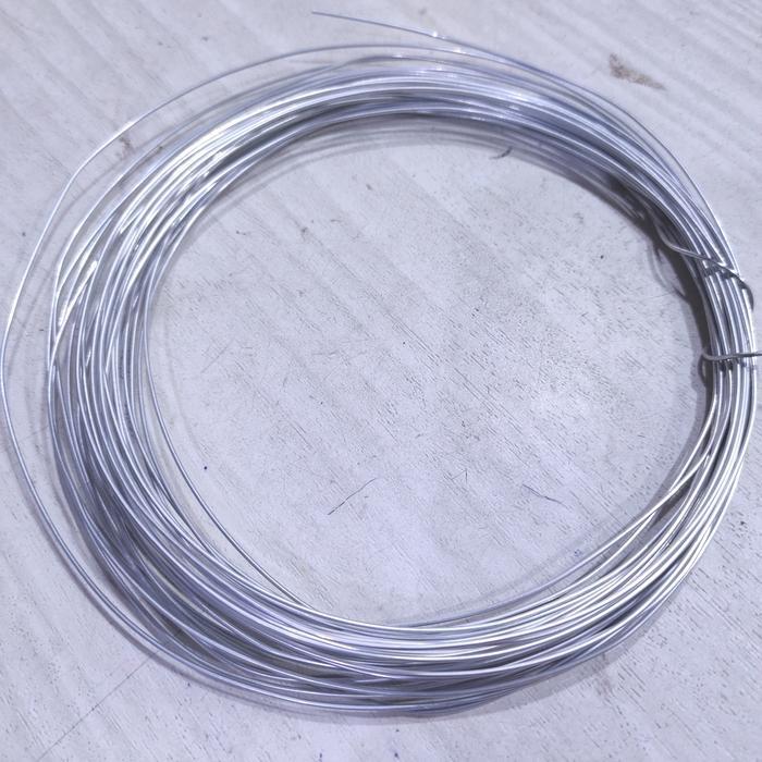 kawat putih kecil 10 meteran