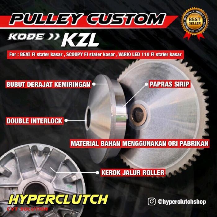 Pulley Rumah Roller Beat Fi Scoopy Fi Stater Kasar Vario 110 Fi Stater Kasar Spacy Fi Stater Kasar