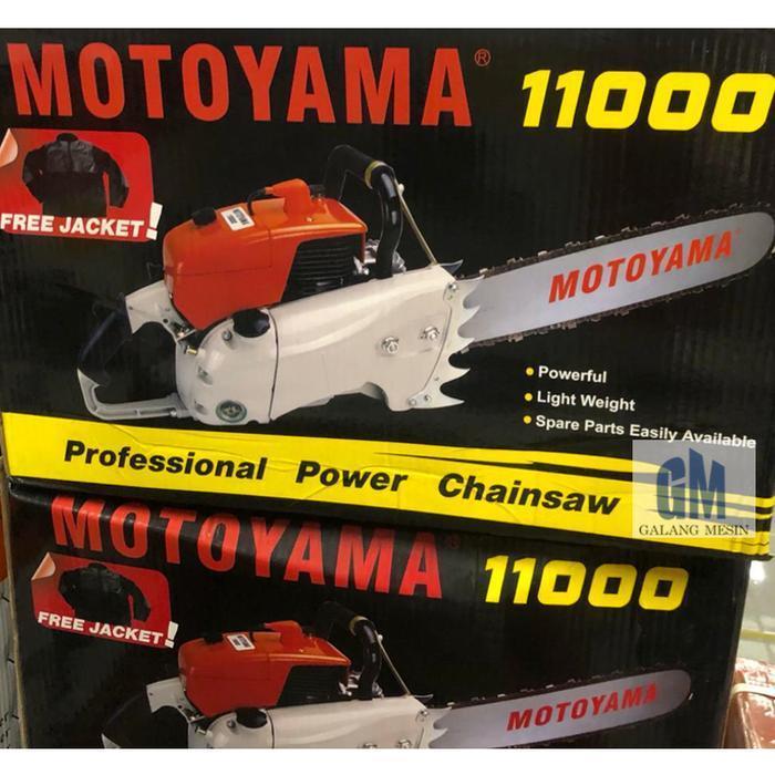 CHAINSAW SINGSO SENSO SINSO GERGAJI MESIN KAYU MOTOYAMA 11000 36" INCI