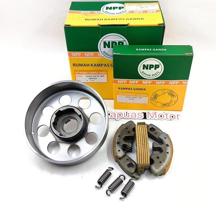 Mangkok Ganda+Kampas Ganda Smash 110 Smash New Titan Original Npp