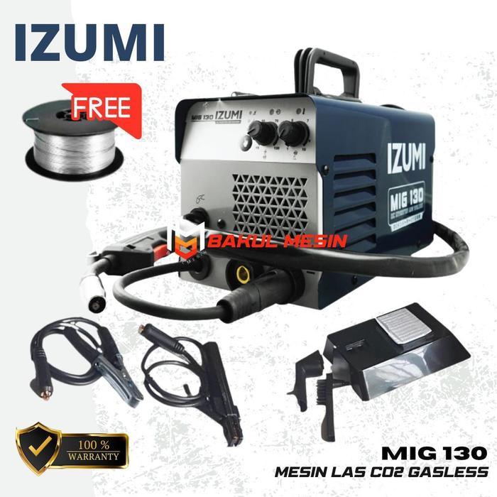 IZUMI MIG 130 travo trafo las mesin las listrik CO2 MIG130