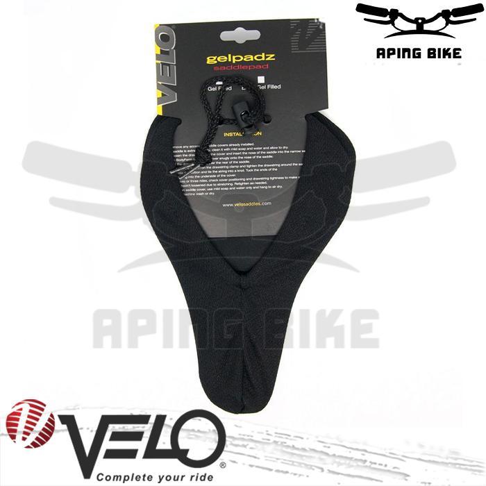 Cover Saddle Velo Gel Tech Sarung Jok Sepeda Tutup Sadel Gel Mtb Roadbike Lipat Gravel Terlaris