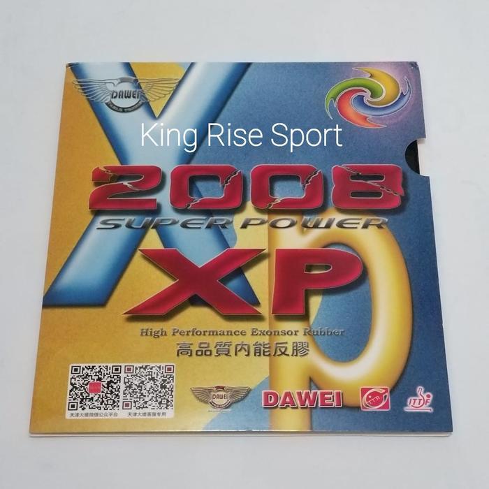 KARET BET TENIS MEJA/ PINGPONG DAWEI 2008 SUPER POWER XP