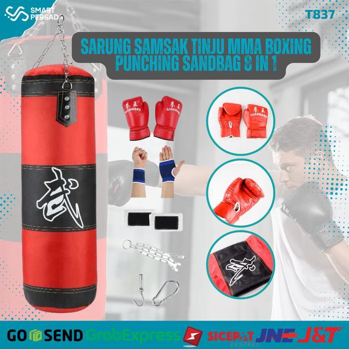Samsak Tinju Gantung Silat Dewasa Sarung Mma Boxing Bela Diri 8 In 1