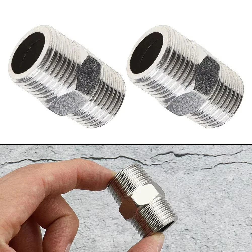 2 Pcs Shower Hose Extension Pipe Unrsal Hose Extender Bathroom Accessories For Diy Showers Bathrooms