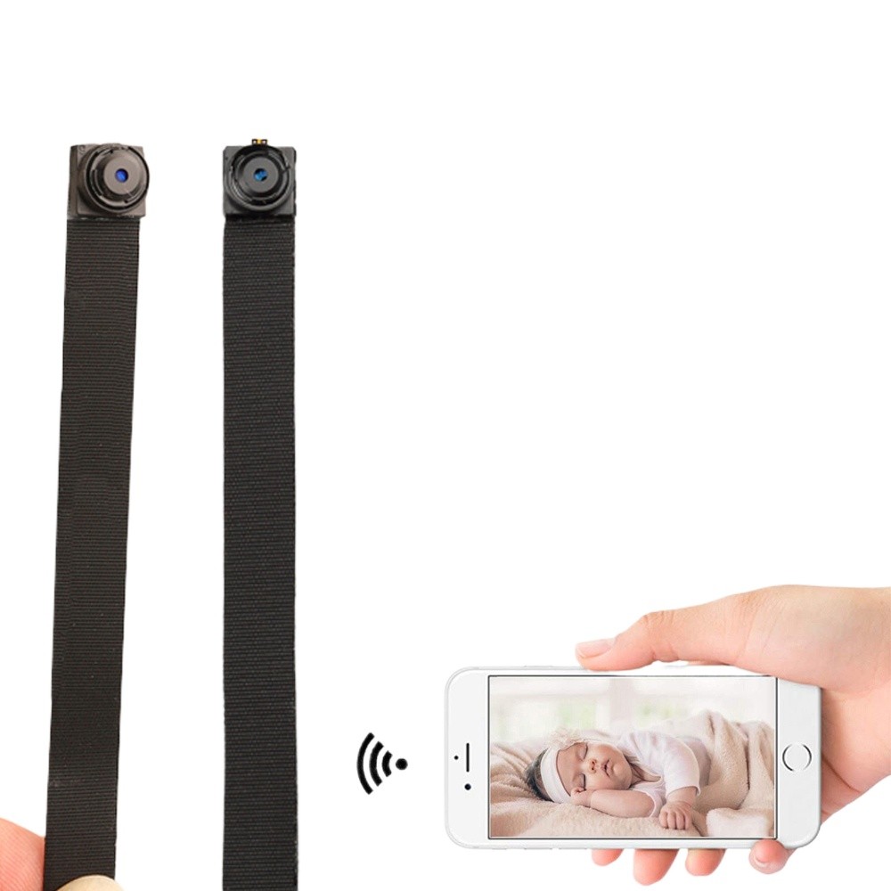 HD 1080P Mini Lens Wireless WIFI IP P2P Surveillance Network Webcam Flexible Micro Video Audio