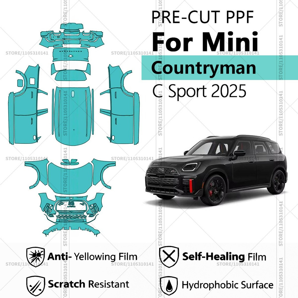 Pre-Cut Paint Protection Film PPF Transparent Car Film Professional Automotive PPF Full Vehicle For
