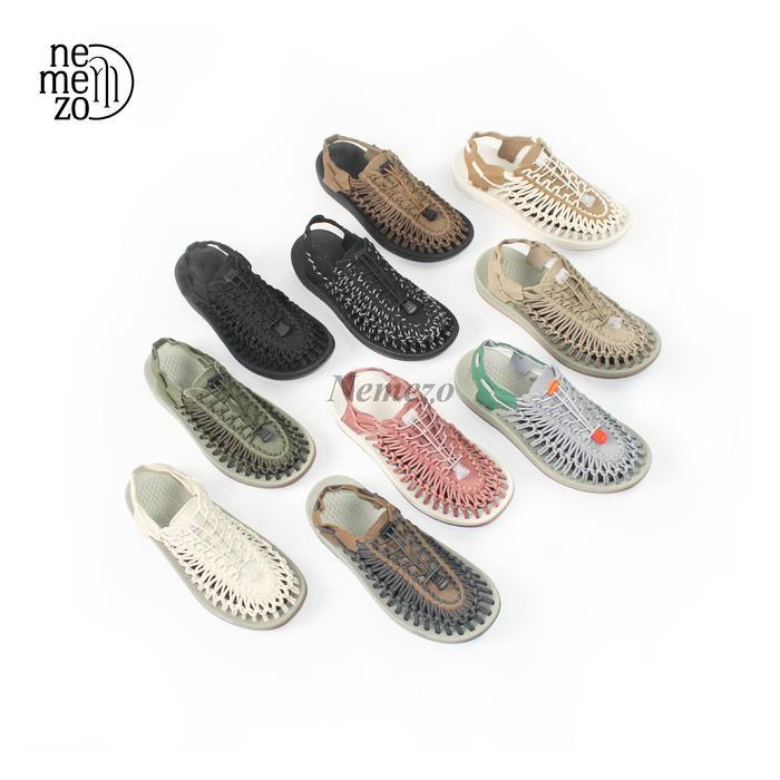 Consina - Sepatu Sendal Gunung Pria Wanita Hiking Tali Rajut Outdoor Unisex