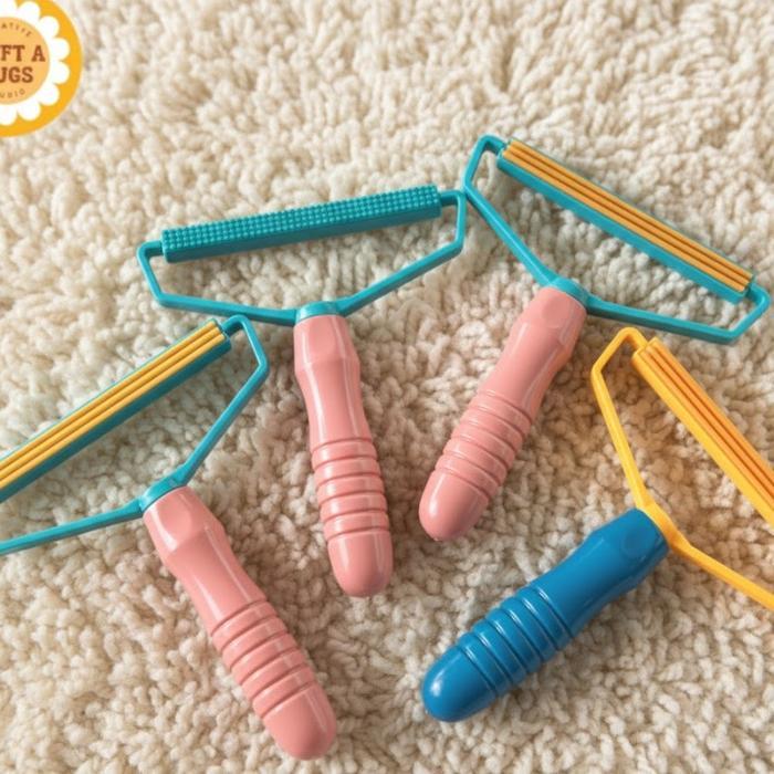 SIKAT PEMBERSIH KARPET 2 SISI (PEMBERSIH BULU KARPET)