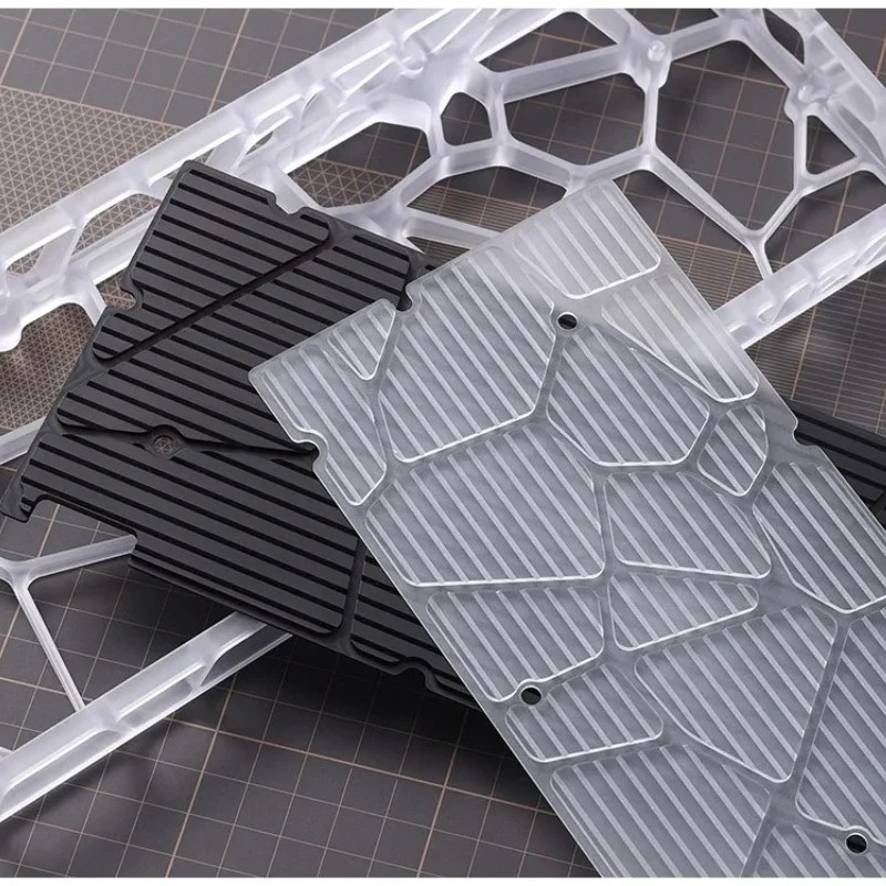 Holy60 Keyboard Base Plate Hollow Case Custom Transparent Frosted Keyboard Positioning Plate