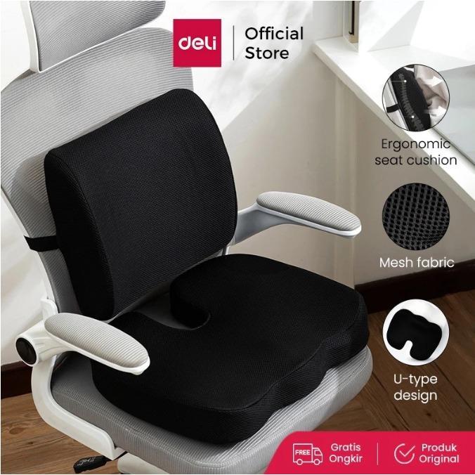 Deli Vusign Cushion / Bantal Sender&Duduk 100% Memory Foam Empuk Vs75X