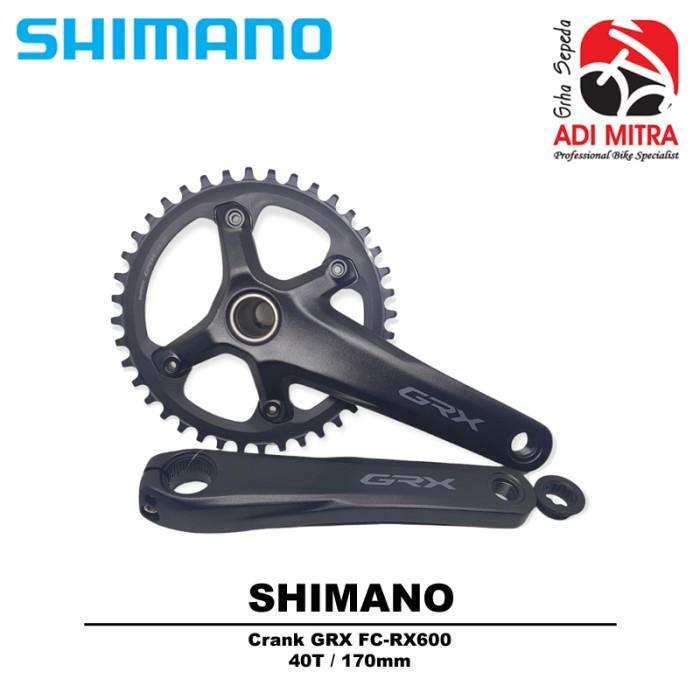 Shimano GRX FC-RX600 Crank Sepeda Gravel Hollowtech