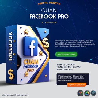 [EC368]  Video eCourse Cuan dari Facebook Pro -  Cepat monet dan cepat gajian dari FB pro