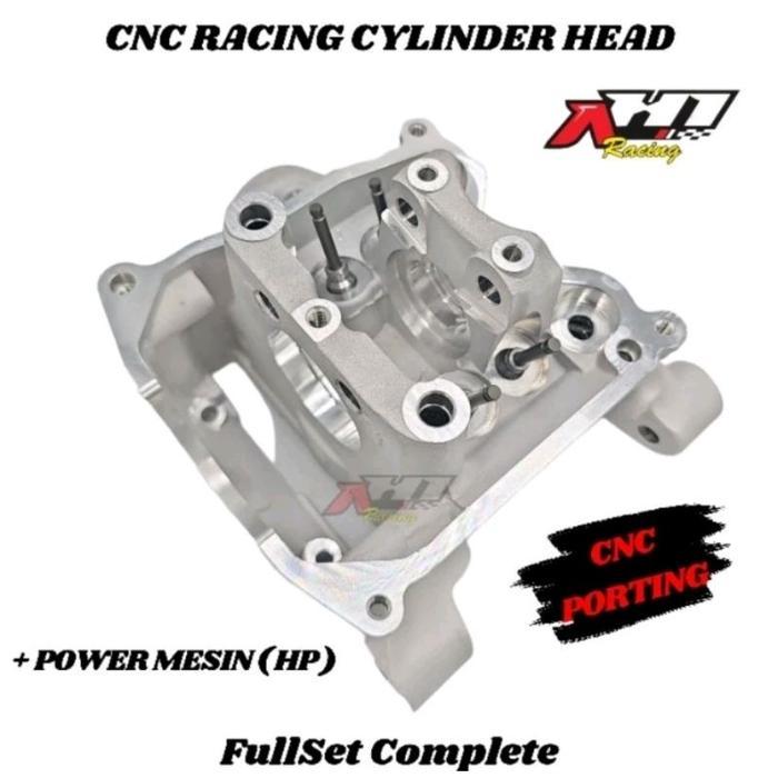 SUPER CNC PORTING CYLINDER HEAD BLOK AH1 RACING AEROX 155 NEW NEW NMAX155 WR 155 XSR 155 R15 V3 VVA