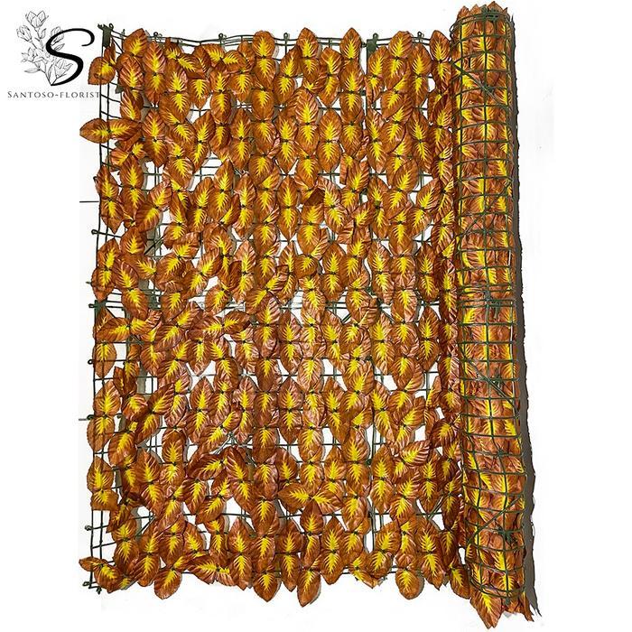 "New" Rumput Dinding Sintetis Dekorasi Dinding Daun Rambat Pagar 3 Meter x 1 Meter Premium ORIGINAL