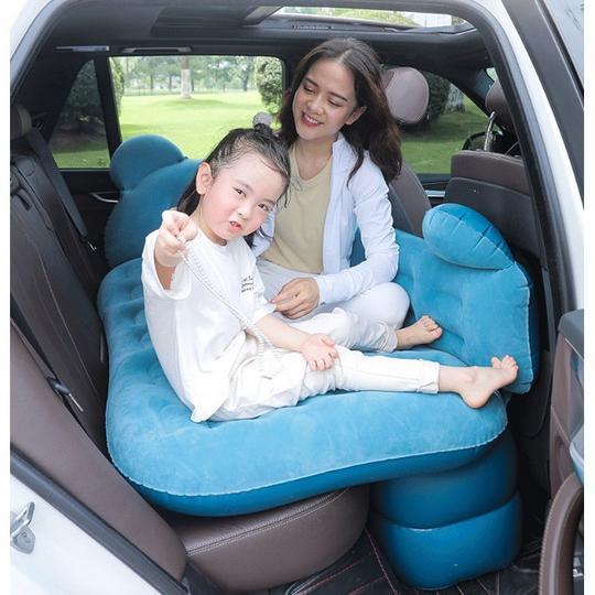 Cartoon Edition Car Mattres Matras Kasur Tempat Tidur Mobil Angin Peny