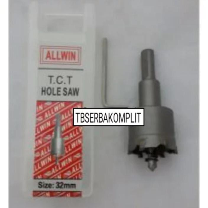Mata Bor Hole Saw Stainless Steel Besi Ss Kayu Tct Allwin 75Mm 75 Mm